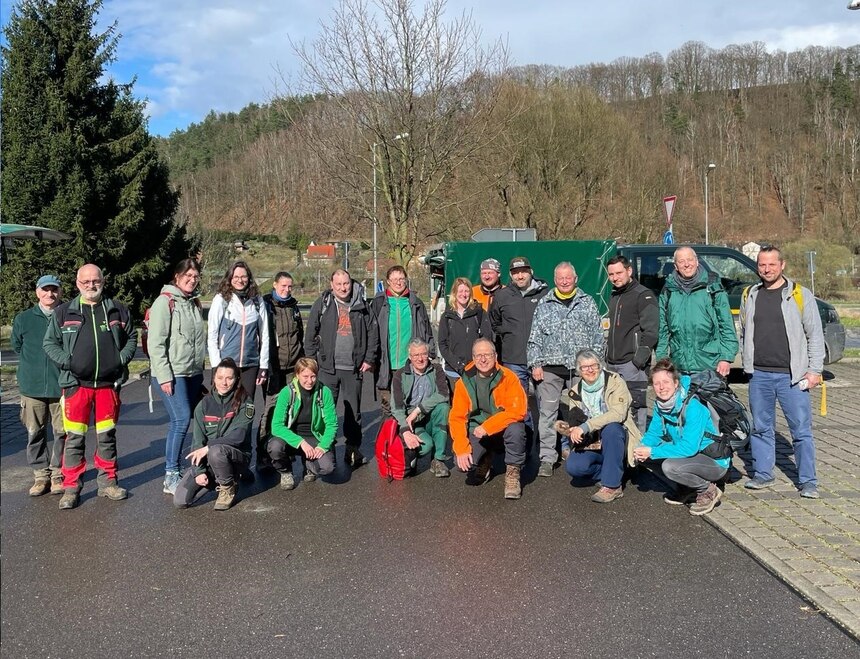 Gruppenbild Forst(steig)-Aktionstag 2024