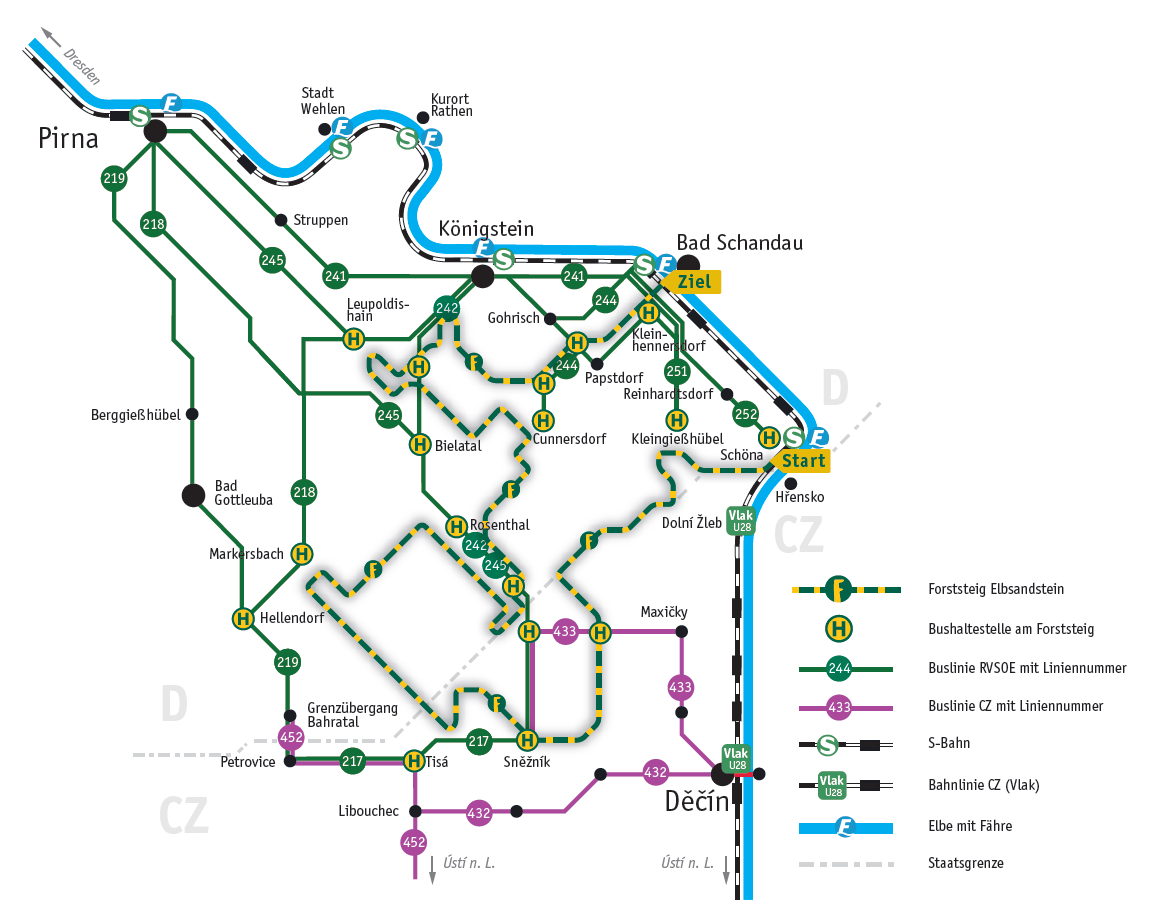 RVSOE-Liniennetzplan