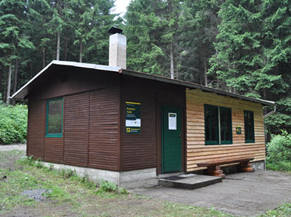 Bild der Trekkinghütte