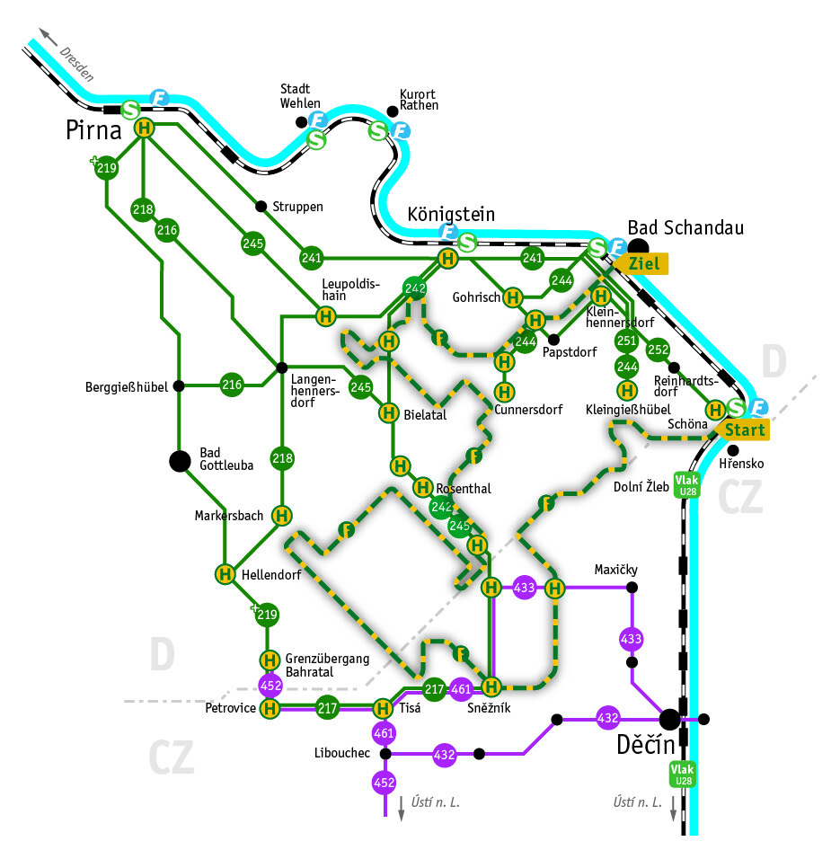 RVSOE-Liniennetzplan